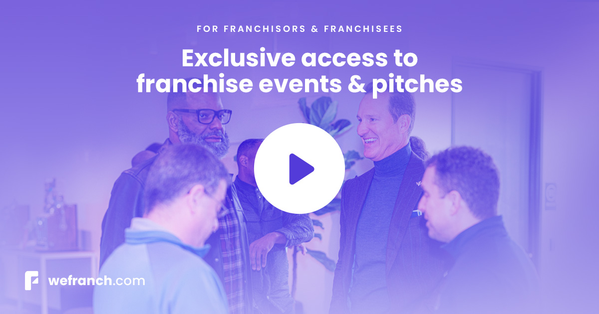 Franchise events & pitches - Wefranch